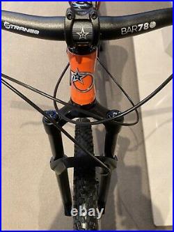 Orange clockwork Evo Comp 29er 2020 Hardtail mountain bike Large Frame