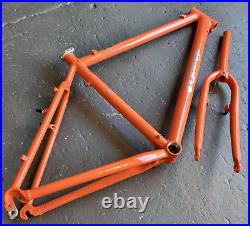Orange o2 Mountain Bike Frame & Fork 7005 Butted Aluminium
