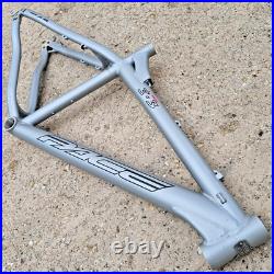 Pace RC303 Mountain bike frame XCM Aluminium tubing silver retro bike bicycle Pace RC303 Mountain bike frame XCM Aluminium tubing silver retro bike bicycle