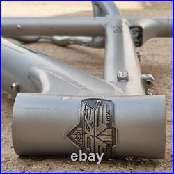 Pace RC303 Mountain bike frame XCM Aluminium tubing silver retro bike bicycle Pace RC303 Mountain bike frame XCM Aluminium tubing silver retro bike bicycle