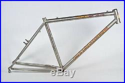 Parkpre PRO 825 MTB Bicycle Fame Titanium Plated Finish Mountain Bike Frame 46cm