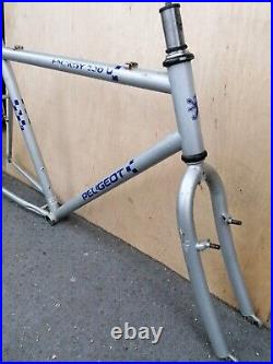 Peugeot Energy 200 Mountain Bike Bicycle Mtb Frame Fork Chromoly Steel Large
