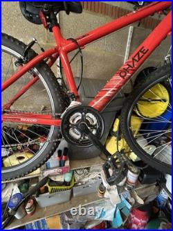 Phaze Mountain Bike Frame 17-inch Medium, 27-inch Wheels Red