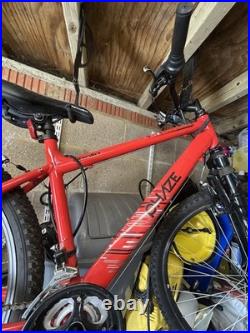 Phaze Mountain Bike Frame 17-inch Medium, 27-inch Wheels Red