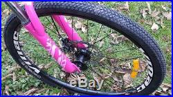 Pink Ladies 26 Alloy Frame Mountain Bike Bicycle Shimano 21s Up To 5.9 Tall