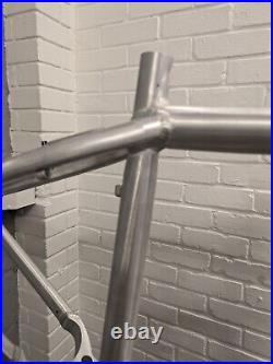 Planet X Jack Flash Hardtail Mountain Bike Frame Bare Silver 15.5 Inch 2326g