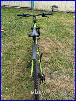 ROCKRIDER Mountain Bike 26in S Frame Green/Black Front Suspension V-Brakes