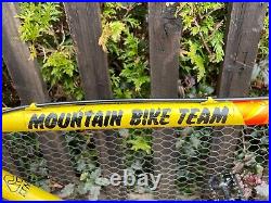 Raleigh Mountain Team Bicycle Bike 26 Rims 18 Gears Med Frame