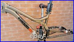 Rare Corsair Maelstrom 15 small FR/DH mtb bike frame Marzocchi Roco RC WC shock