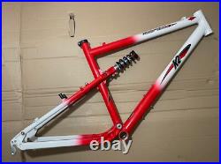 Rare MK1 1999 Retro Turner Stinger Design 18 MTB Bike Frame With Pull Shock