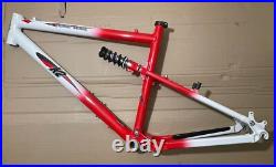 Rare MK1 1999 Retro Turner Stinger Design 18 MTB Bike Frame With Pull Shock