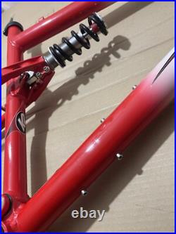 Rare MK1 1999 Retro Turner Stinger Design 18 MTB Bike Frame With Pull Shock