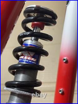 Rare MK1 1999 Retro Turner Stinger Design 18 MTB Bike Frame With Pull Shock
