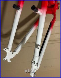 Rare MK1 1999 Retro Turner Stinger Design 18 MTB Bike Frame With Pull Shock
