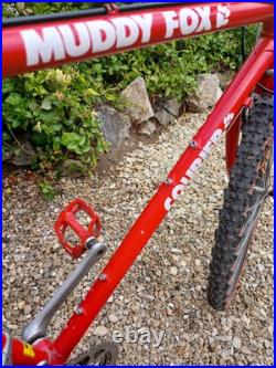 Rare vintage 1988 Muddy fox Courier tushingham frame