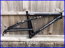 Retro 1999 Santa Cruz Heckler X 18.5 MTB Bicycle Frameset Fox Vanilla X Sus