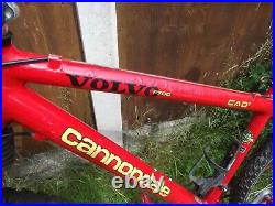 Retro Cannondale Volvo F700 CAD2 Mountain Bike 17 Inch Frame