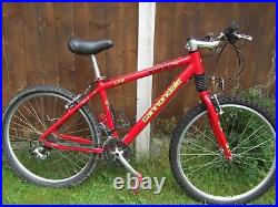 Retro Cannondale Volvo F700 CAD2 Mountain Bike 17 Inch Frame