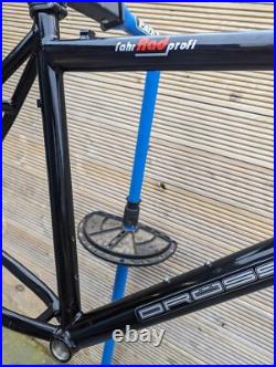 Retro Drossiger XC race mountain bike mtb frame 20 alloy 26 wheel black Retro Drossiger XC race mountain bike mtb frame 20 alloy 26 wheel black