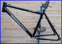 Retro Drossiger XC race mountain bike mtb frame 20 alloy 26 wheel black Retro Drossiger XC race mountain bike mtb frame 20 alloy 26 wheel black
