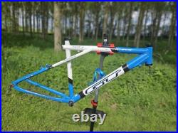 Retro GT Tempest MTB Frame 16 Triple Triangle 7000 Series Alloy Blue/White