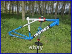 Retro GT Tempest MTB Frame 16 Triple Triangle 7000 Series Alloy Blue/White