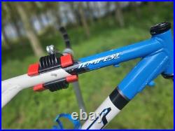 Retro GT Tempest MTB Frame 16 Triple Triangle 7000 Series Alloy Blue/White