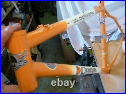 Retro Orange Clockwork Mountain Bike Frame 2007 Special Edition