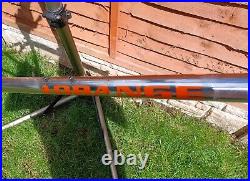 Retro Orange P7 Mountain Bike 21 frame