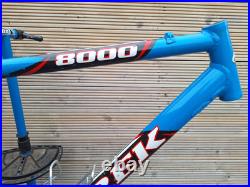Retro Trek 8000 SL XC race mountain bike mtb frame 21 alloy 26 wheel blue Retro Trek 8000 SL XC race mountain bike mtb frame 21 alloy 26 wheel blue