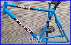 Retro Trek 8000 SL XC race mountain bike mtb frame 21 alloy 26 wheel blue Retro Trek 8000 SL XC race mountain bike mtb frame 21 alloy 26 wheel blue