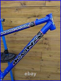 Retro Vintage Kona Muni-Mula frame 18 mountain bike frame 1999