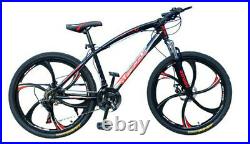 Road Mountain Bike Bicycle 21 Speed Men/Women 26 Wheel Carbon Frame Flatbar