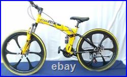 Road Mountain Folding Bike /Bicycle 21Speed 26 Wheel Stylish Carbon Frame