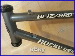Rocky Mountain Blizzard 2008 853 retro/gravel/29er mtb steel bike