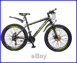 SALES Mens 26'' Mountain Bikes Bicycles 21 Speeds SHIMANO aluminium Frame Warran