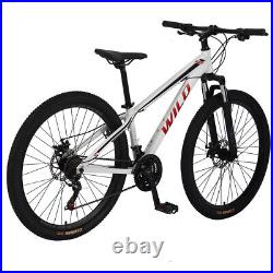 SHIMANO 27.5 inch Mountain Bike 21 Speed Aluminum 13.5 Frame Front Suspension