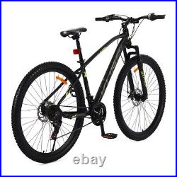 SHIMANO 29 Wheels Mountain Bike 21 Speed Unisex Adult Bike Large Aluminum Frame