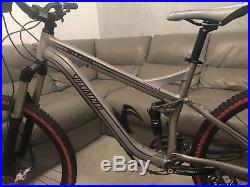 SPECIALIZED PITCH PRO Full Dual Suspension Mountain Bike LARGE Frame + UPGRADES