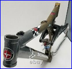Schwinn Homegrown LAWWILL 4-Banger 1999 17 Mountain Bike Frame EXCELLENT Yeti