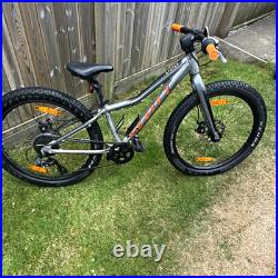 Scott Roxter 24 Mountain Bike S Frame Grey/Orange Mechanical Disc Brakes