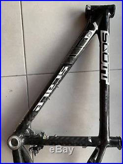 Scott Scale 20 Carbon 26 Wheel Mtb Frame 17 Frame With Shimano XT Front Mech