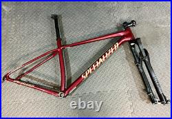 Specialized Chisel L Aluminium 29in MTB Frame Set Red with RockShox Judy Fork