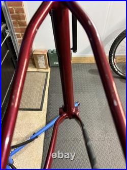 Specialized Chisel L Aluminium 29in MTB Frame Set Red with RockShox Judy Fork
