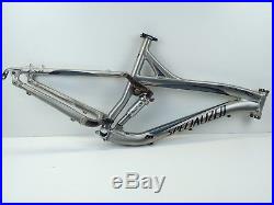 Specialized Enduro Expert SL FSR 26 Medium XC Bike Frame Silver USED 116