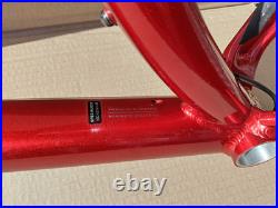 Specialized Fuse Frame Large, Gloss Red Silver with SRAM Level TL Brakes Specialized Fuse Frame Large, Gloss Red Silver with SRAM Level TL Brakes