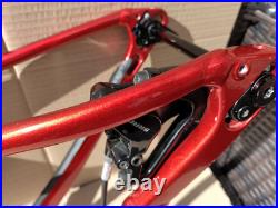 Specialized Fuse Frame Large, Gloss Red Silver with SRAM Level TL Brakes Specialized Fuse Frame Large, Gloss Red Silver with SRAM Level TL Brakes