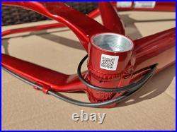 Specialized Fuse Frame Large, Gloss Red Silver with SRAM Level TL Brakes Specialized Fuse Frame Large, Gloss Red Silver with SRAM Level TL Brakes