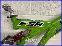 Specialized Ground Control FSR Extreme Suspension Mountain Bike Frame Retro