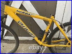 Specialized HardRock Sport A1 Aluminum Frame Yellow Mountain Bike
